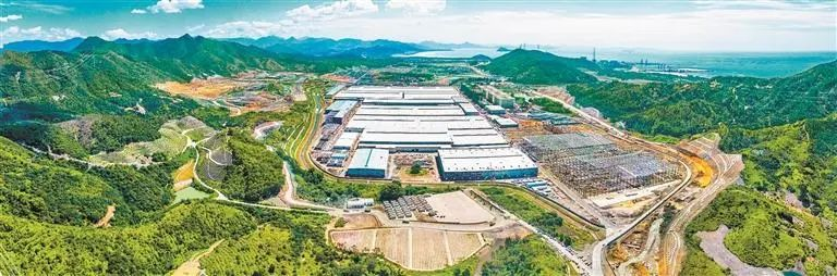 深汕比亞迪汽車工業(yè)園一期已投產 二期正加速