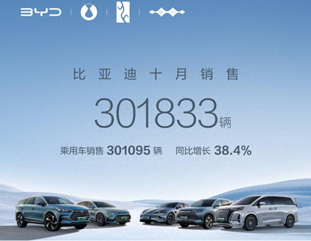 新能源車10月銷量：自主狂奔，多家新勢力創新高